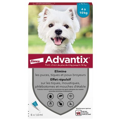 Advantix petit chien - Titi&co