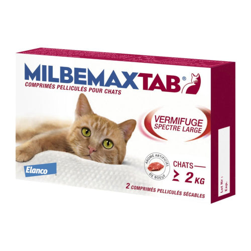 Milbemax tab chat - Titi&co